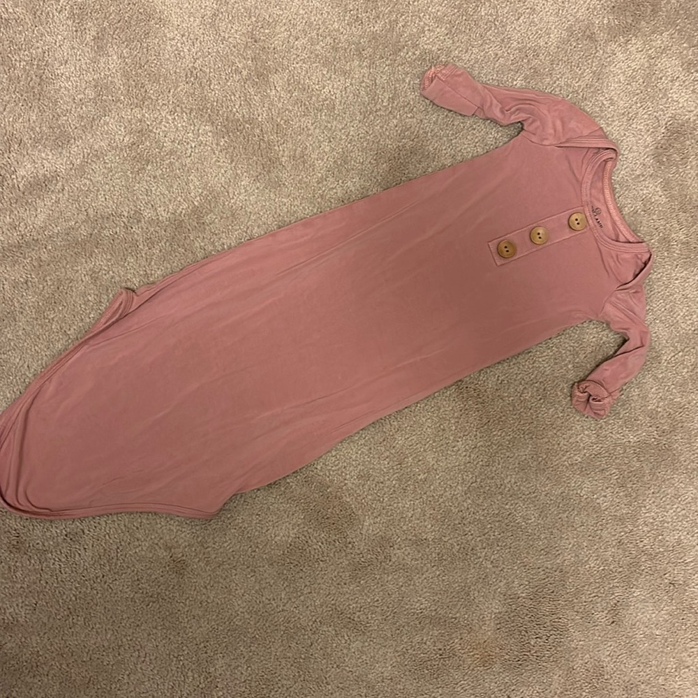 Caden Lane Knot Gown Pink
